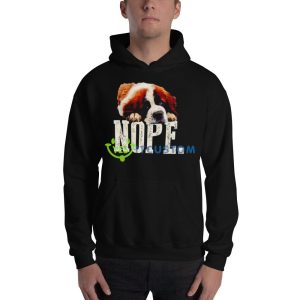 Saint bernard nope shirt - 18500 Unisex Heavy Blend Hooded Sweatshirt