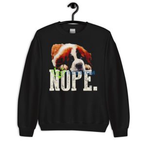 Saint bernard nope shirt - 18000 Unisex Heavy Blend Crewneck Sweatshirt