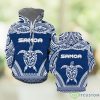 Samoa Turtle Bohemian All Over Print 3D Hoodie Cute Gift Product Photo 1