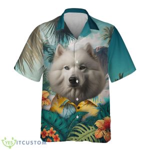 Samoyed All Printed 3D Hawaiian Shirt For Men Women Product Photo 2