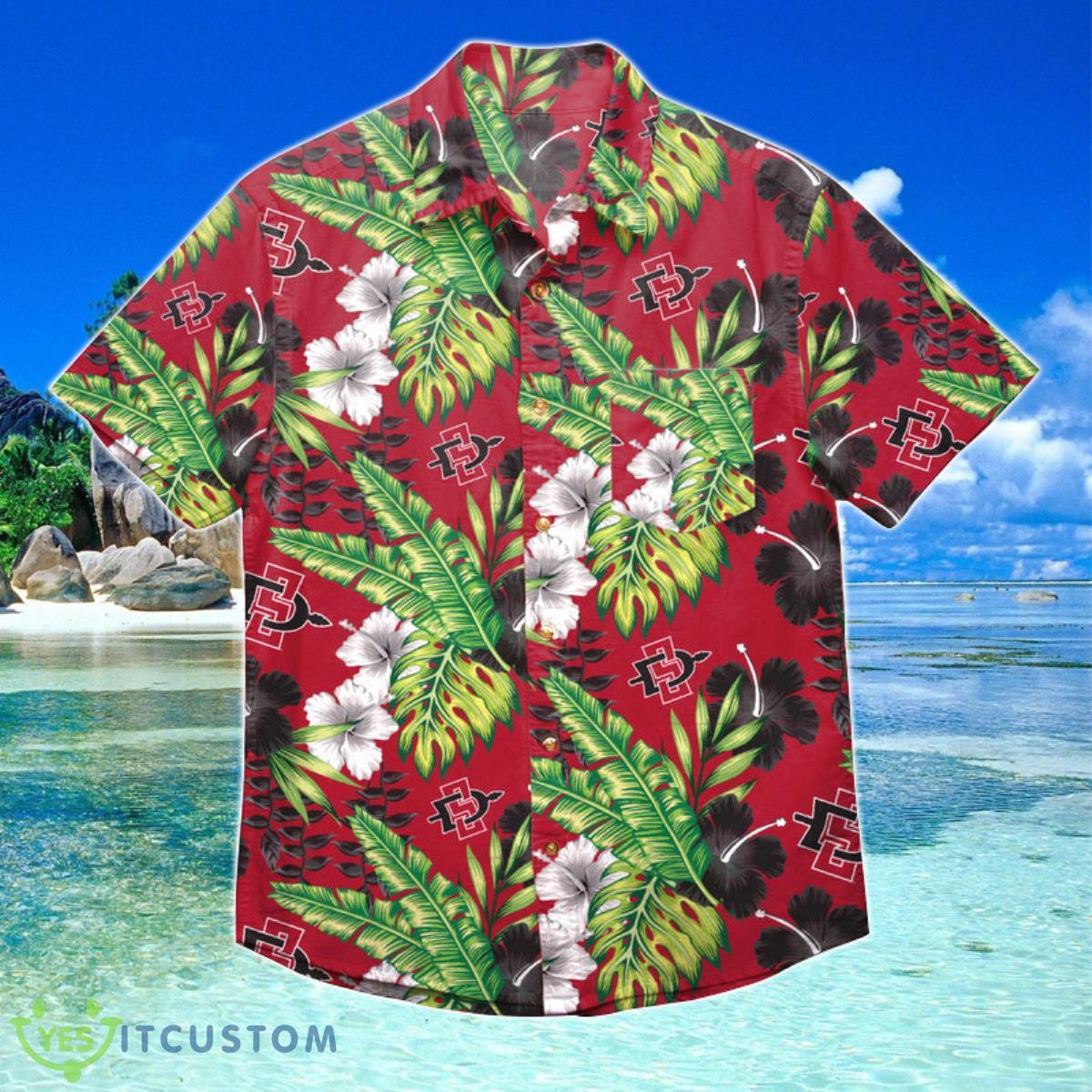 San Diego State Aztecs Hawaiian Shirt Special Gift For Fans 2 San Diego State Aztecs Hawaiian Shirt Special Gift For Fans Product Photo 1
