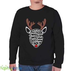 Santa's Reindeers Sweatshirt Reindeer Names Sweatshirt Christmas Reindeer Sweatshirt Family Christmas Sweater Christmas GiftHoliday Tee 11 Santa's Reindeers Sweatshirt Reindeer Names Sweatshirt Christmas Reindeer Sweatshirt Family Christmas Sweater Christmas GiftHoliday Tee - Unisex Sweatshirt