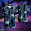 Sasquatch Legend Bigfoot Tropical Blue Summer Beach Hawaiian Shirt And Short Product Photo 1