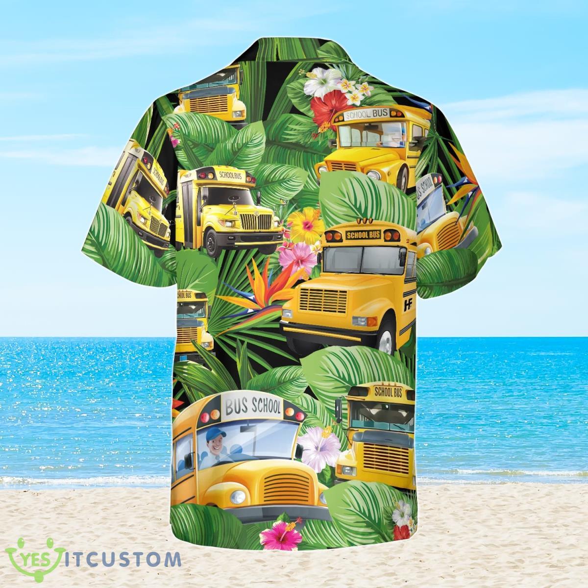 School Buses Hawaiian Shirt Best Gift For Men And Women 7 School Buses Hawaiian Shirt Best Gift For Men And Women Product Photo 2