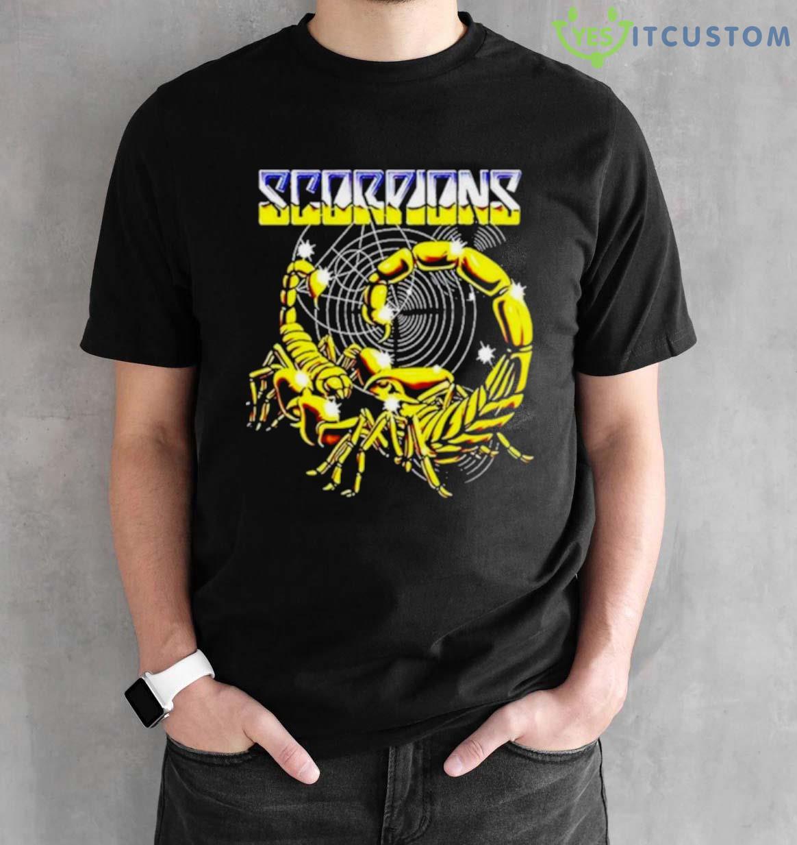 Scorpions The Europe Leg Of The 2023 Rock Believer World Tour Shirt For Men Women Youth Trending 2023 2 Scorpions The Europe Leg Of The 2023 Rock Believer World Tour Shirt For Men Women Youth Trending 2023 - Black Unisex T-Shirt