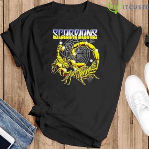 Scorpions The Europe Leg Of The 2023 Rock Believer World Tour Shirt For Men Women Youth Trending 2023 - Black T-Shirt