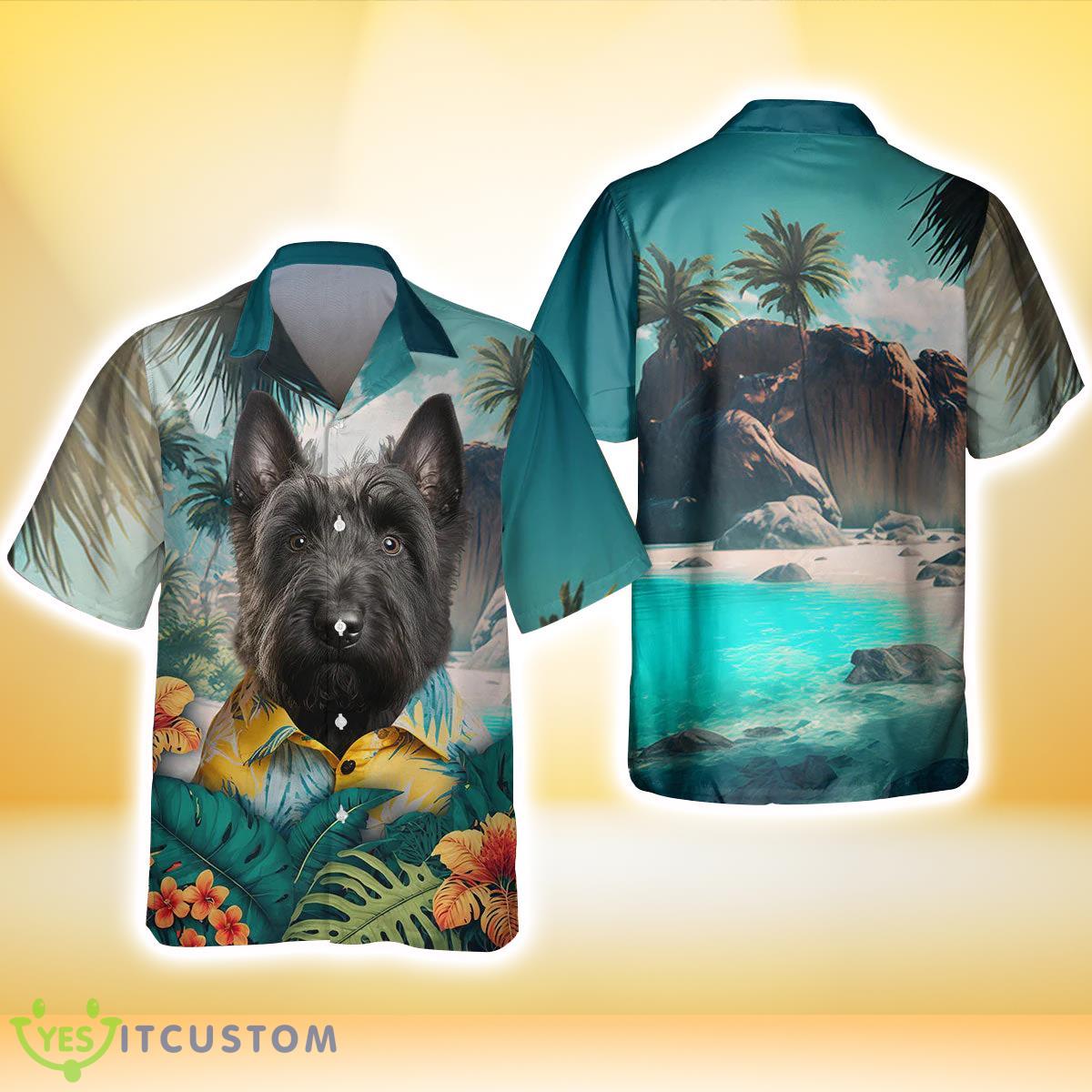 Scottish Terrier All Printed 3D Hawaiian Shirt For Men Women 3 Scottish Terrier All Printed 3D Hawaiian Shirt For Men Women Product Photo 3