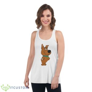 Scrappy Doo Shirt, Cartoon Shirt - Women's Flowy Racerback Tank