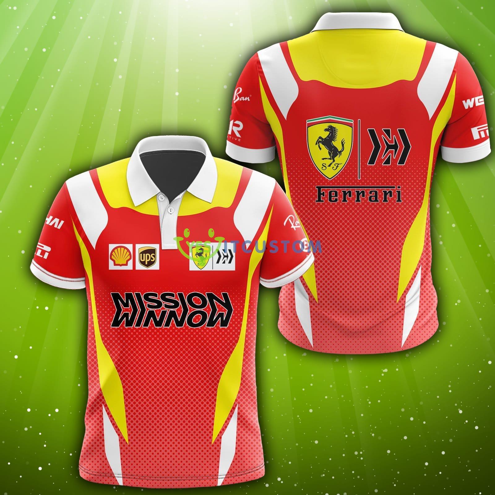 Scuderia Ferrari F1 Golf Style 8 Polo Shirt For Men And Women 3 Scuderia Ferrari F1 Golf Style 8 Polo Shirt For Men And Women - Scuderia Ferrari F1 Golf Style 8 Polo Shirt For Men And Women