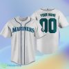 Seattle Mariners Custom Name & Number Baseball Jersey Shirt Best Gift For Men And Women Product Photo 1