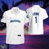 Seattle Mariners Kyle Lewis 231 Summer Beach Hawaiian Shirt And Short Product Photo 1