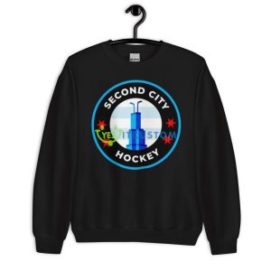Second city hockey logo shirt - 18000 Unisex Heavy Blend Crewneck Sweatshirt