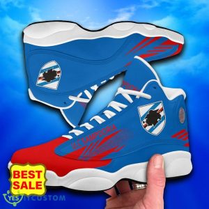 Serie B UC Sampdoria Black White Logo Air Jordan 13 High Top Shoes 9 Serie B UC Sampdoria Black White Logo Air Jordan 13 High Top Shoes - Serie B UC Sampdoria Air Jordan 13_3