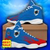 Serie B UC Sampdoria Black White Logo Air Jordan 13 High Top Shoes - Serie B UC Sampdoria Air Jordan 13_1