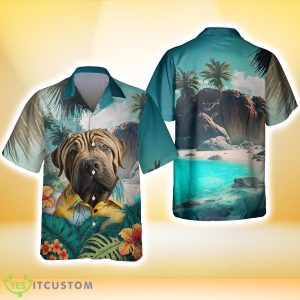 Shar Pei All Printed 3D Hawaiian Shirt For Dog Lover Product Photo 3
