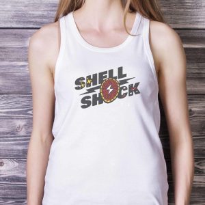 Shell Shock Tbt Shirt 10 Shell Shock Tbt Shirt - White Ladies Tank Top