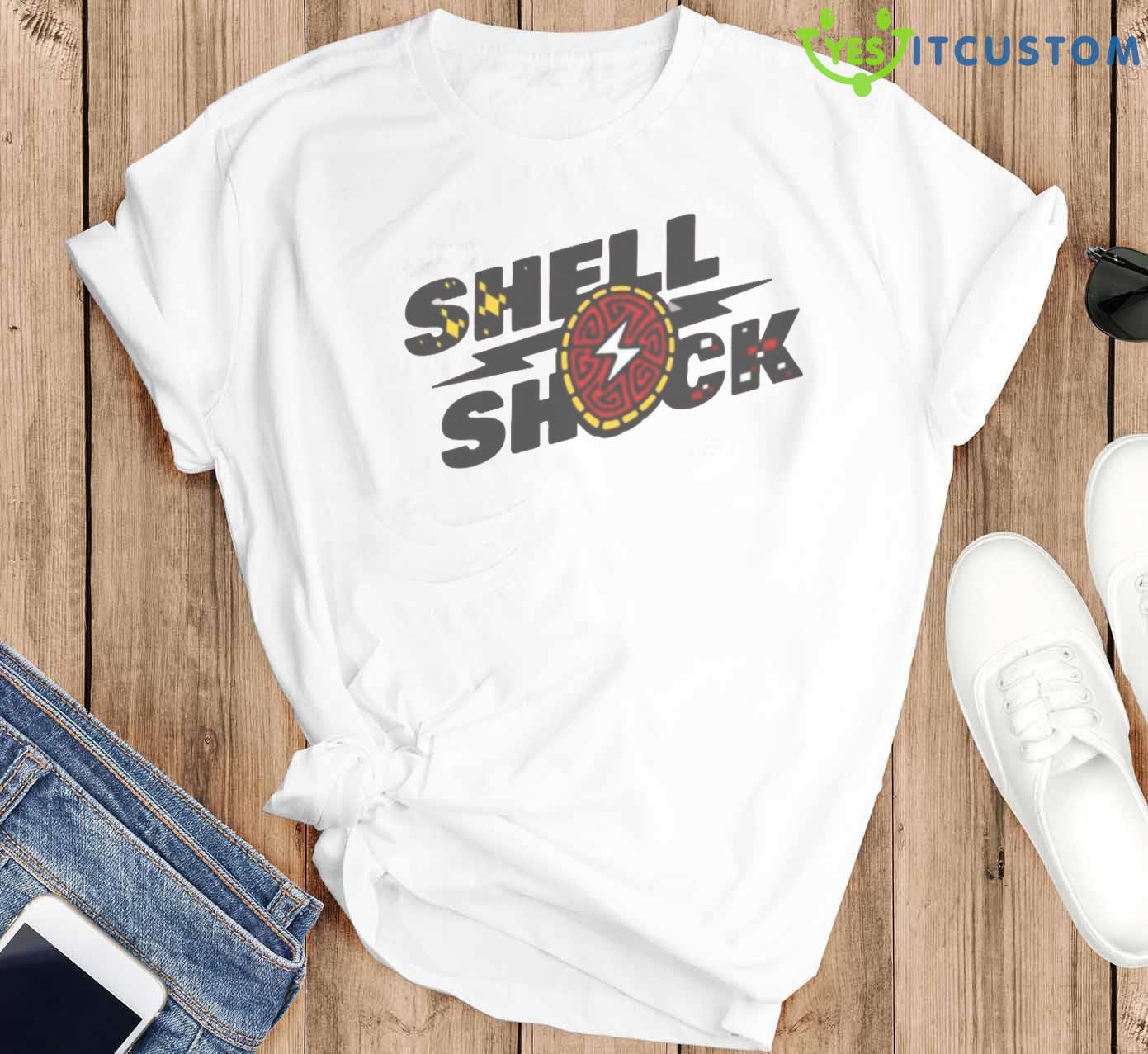 Shell Shock Tbt Shirt 15 Shell Shock Tbt Shirt - White T-Shirt G500