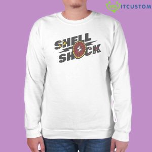 Shell Shock Tbt Shirt 13 Shell Shock Tbt Shirt - White Unisex Sweatshirt
