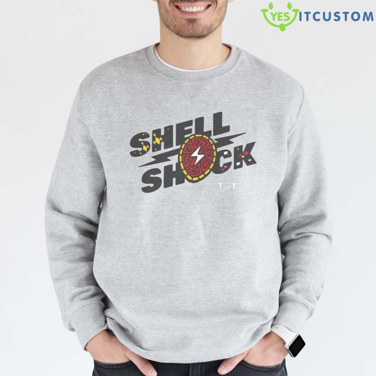 Shell Shock Tbt Shirt 14 Shell Shock Tbt Shirt - Grey Sweatshirt