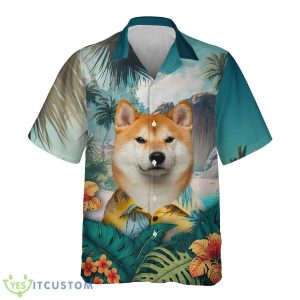 Shiba Inu All Printed 3D Hawaiian Shirt For Men Women Product Photo 2