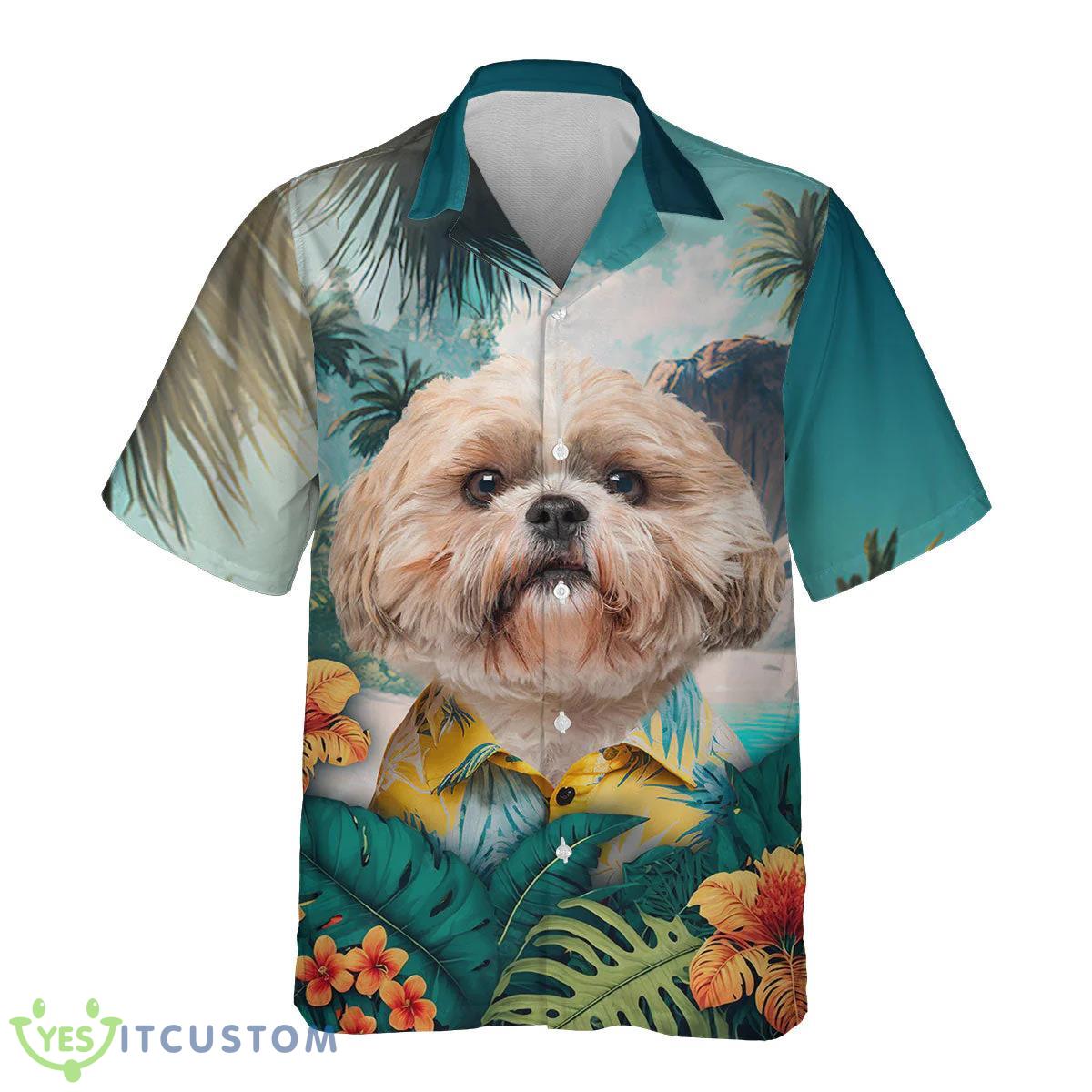 Shih Tzu All Printed 3D Hawaiian Shirt For Dog Lover 7 Shih Tzu All Printed 3D Hawaiian Shirt For Dog Lover Product Photo 2