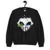 Shinigami Sign White Skull Bleach Anime shirt - 18000 Unisex Heavy Blend Crewneck Sweatshirt