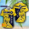SHL Custom Name AIK IF Logo Combo Hawaiian Shirt And Short For Fans - AIK IF Hawaiian