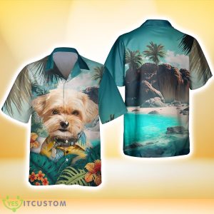 Shorkie All Printed 3D Hawaiian Shirt For Dog Lover 5 Shorkie All Printed 3D Hawaiian Shirt For Dog Lover Product Photo 3
