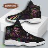 Skull and Guitar Air Jordan 13 Custom Name Sneakers Best Gift For Men And Women Product Photo 1