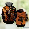 Skull Halloween All Over Print 3D Hoodie Product Photo 1