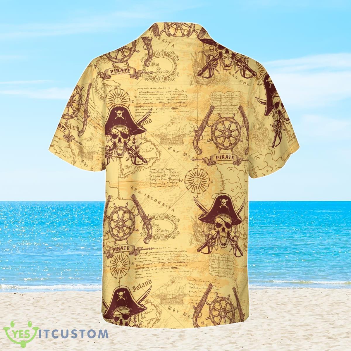 Skull Pirates Of The Ancient Sea Map Hawaiian Shirt Best Gift For Men And Women 7 Skull Pirates Of The Ancient Sea Map Hawaiian Shirt Best Gift For Men And Women Product Photo 2
