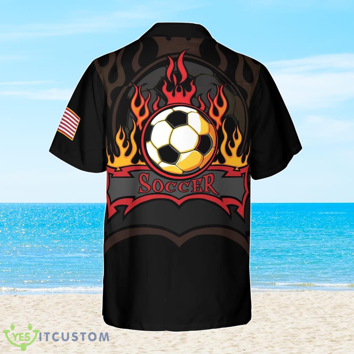 Soccer Flame Hawaiian Shirt Best Gift For Men And Women 7 Soccer Flame Hawaiian Shirt Best Gift For Men And Women Product Photo 2