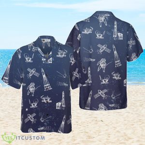 Spaceship And Spaceman Hawaiian Shirt Best Gift For Men And Women Product Photo 1