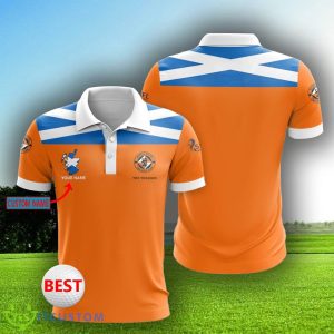 SPFL Dundee United FC Team Logo Golf Polo Shirt For Fans Custom Name - SPFL Dundee United FC Polo Shirt_2