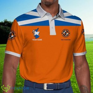 SPFL Dundee United FC Team Logo Golf Polo Shirt For Fans Custom Name - SPFL Dundee United FC Polo Shirt_1