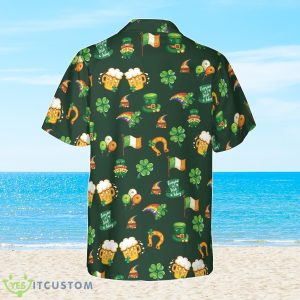 St Patricks Day Symbol Seamless Pattern Hawaiian Shirt Best Gift For Men And Women Product Photo 2