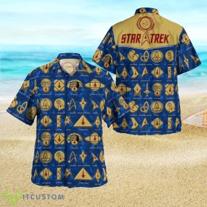 Star Trek Blue Hawaiian Shirt Summer Aloha Shirt For Men Women Product Photo 1