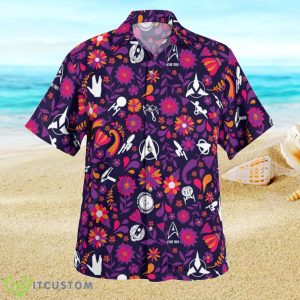 Star Trek Seamless Hawaiian Shirt Summer Aloha Shirt For Men Women Product Photo 2