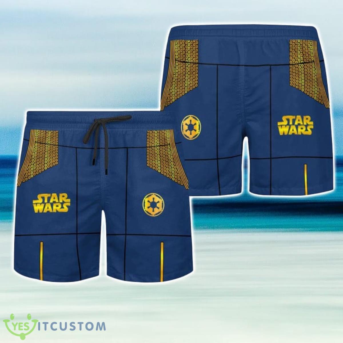 Star Trekar War Funny Hawaiian Shirt And Short For Fans 3 Star Trekar War Funny Hawaiian Shirt And Short For Fans Product Photo 3