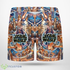 Star Trekar War Hawaiian Shirt And Short For Fans Product Photo 4