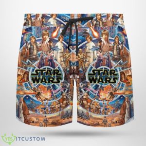 Star Trekar War Hawaiian Shirt And Short For Fans Product Photo 5