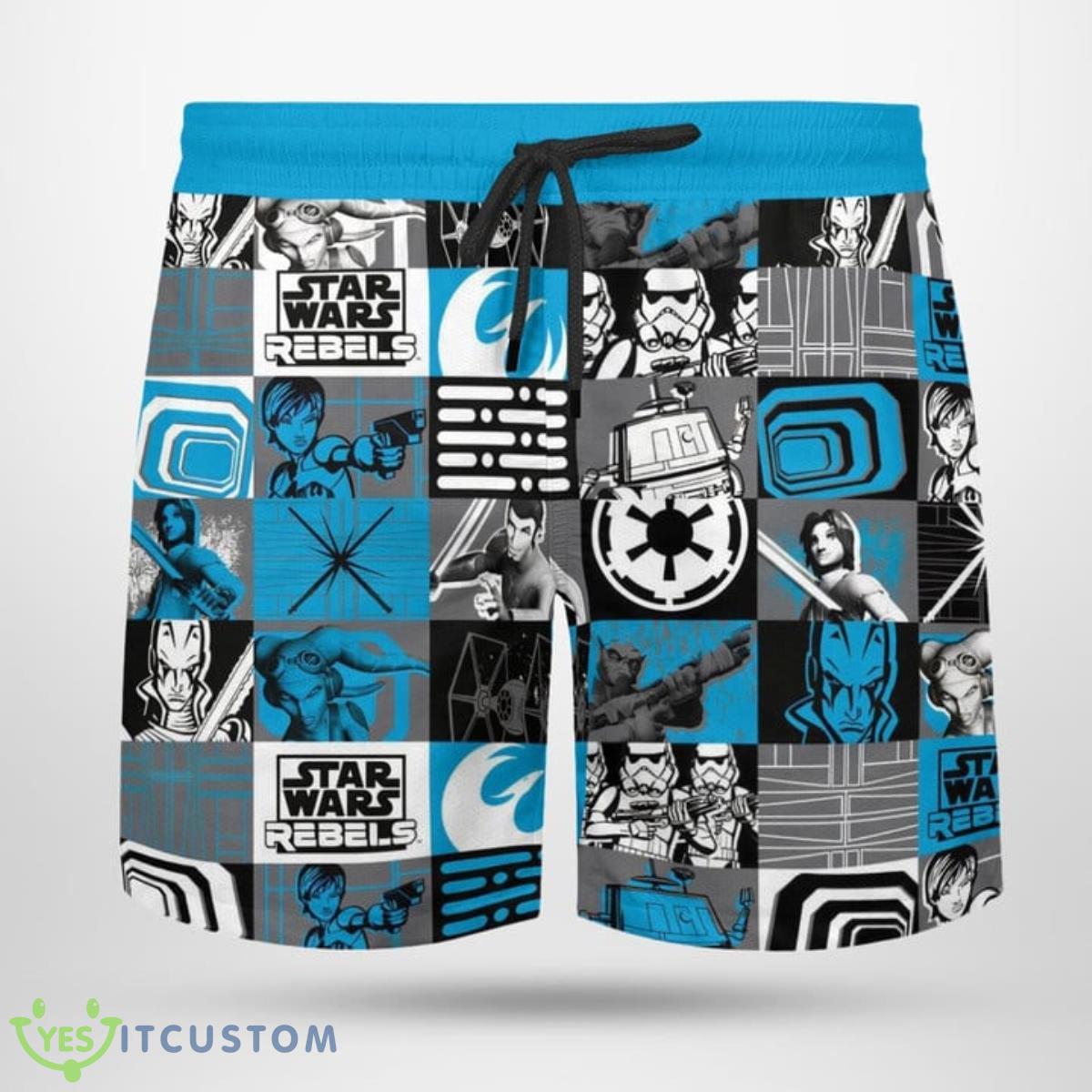 Star Trekar War Rebels Blue Hawaiian Shirt And Short For Fans 5 Star Trekar War Rebels Blue Hawaiian Shirt And Short For Fans Product Photo 5