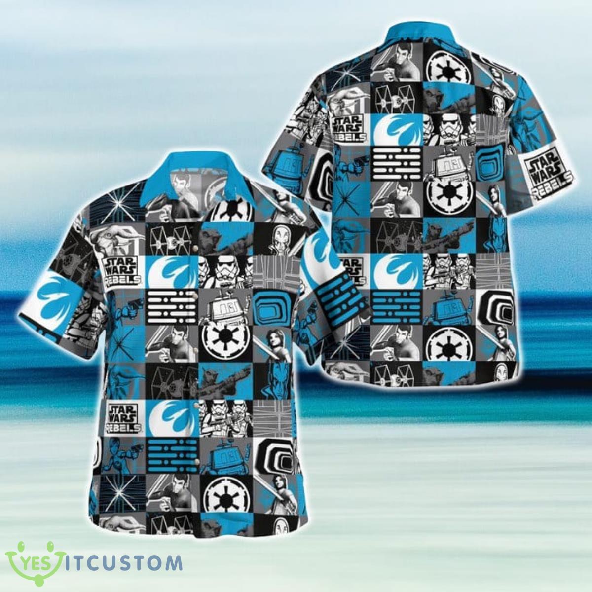 Star Trekar War Rebels Blue Hawaiian Shirt And Short For Fans 10 Star Trekar War Rebels Blue Hawaiian Shirt And Short For Fans Product Photo 1