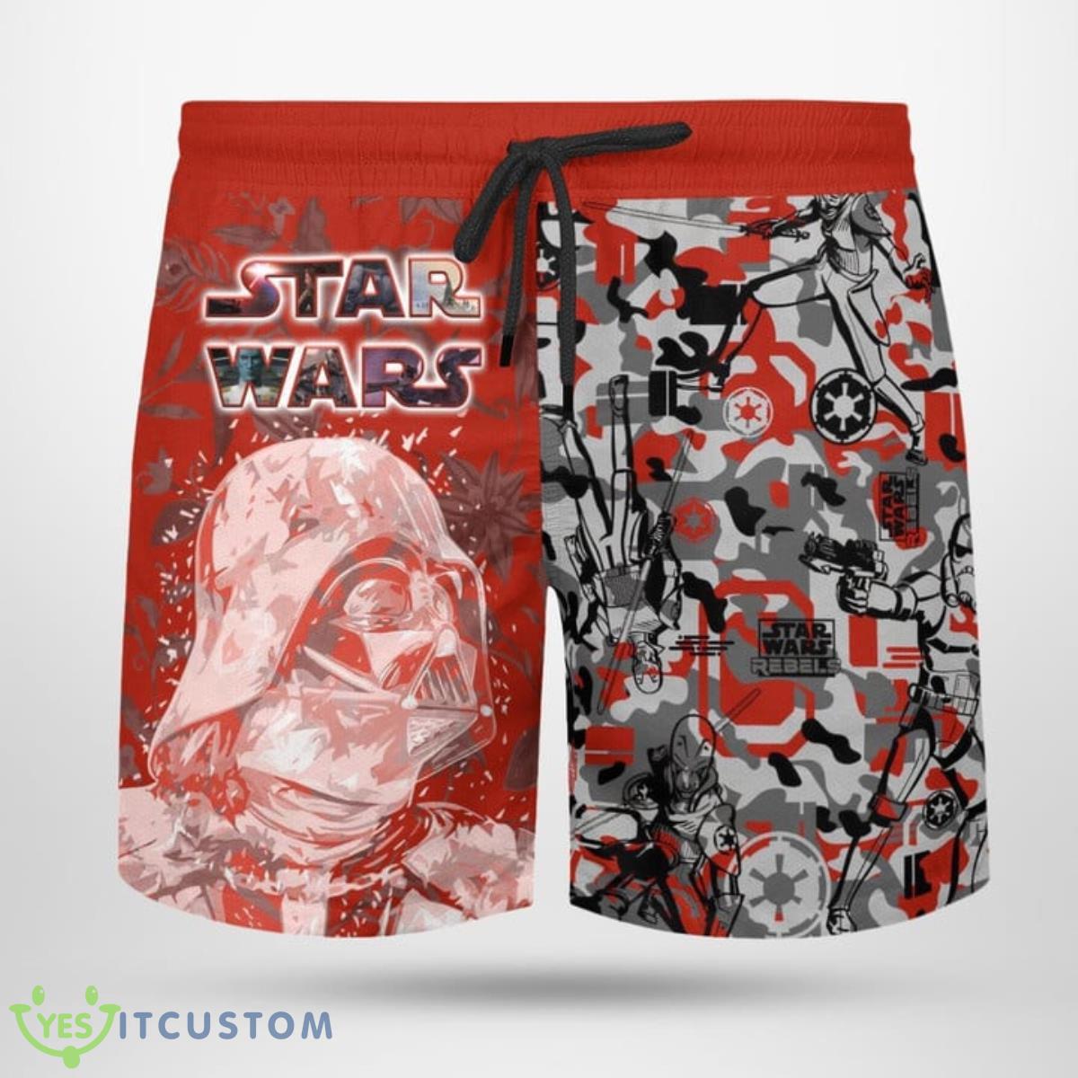 Star Trekar War Rebels Red Hawaiian Shirt And Short For Fans 5 Star Trekar War Rebels Red Hawaiian Shirt And Short For Fans Product Photo 5