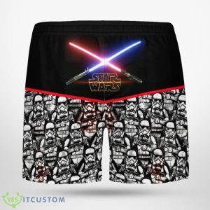 Star Trekar War Trooper Hawaiian Shirt And Short For Fans Product Photo 4