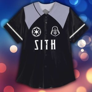 Star Wars Darth Vader Sith Baseball Jersey Shirt Galaxy's Edge Disney Baseball Sport For Men And Women Gift - 240723-150725