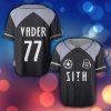 Star Wars Darth Vader Sith Baseball Jersey Shirt Galaxy's Edge Disney Baseball Sport For Men And Women Gift - 240723-150723