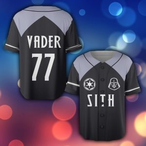Star Wars Darth Vader Sith Baseball Jersey Shirt Galaxy's Edge Disney Baseball Sport For Men And Women Gift - 240723-150723