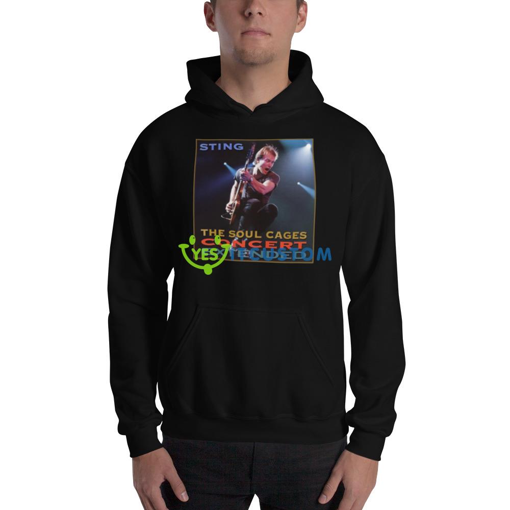 Sting The Soul Cages Tour shirt 2 Sting The Soul Cages Tour shirt - 18500 Unisex Heavy Blend Hooded Sweatshirt