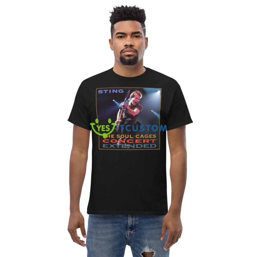 Sting The Soul Cages Tour shirt 5 Sting The Soul Cages Tour shirt - Men’s Classic Tee Gildan 5000